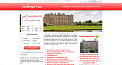 Desktop Screenshot of lettings-r-us.co.uk